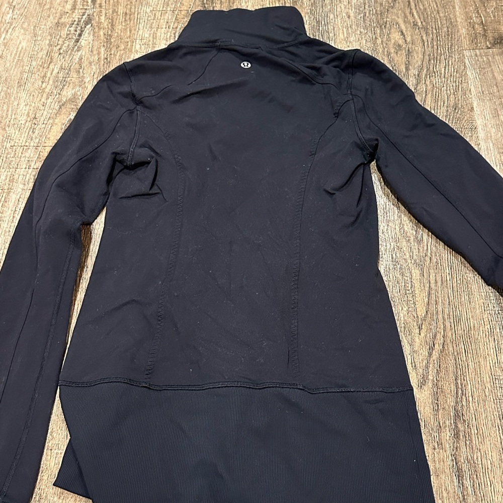 lululemon athletica Black zip up Jacket - Picture 2 of 2